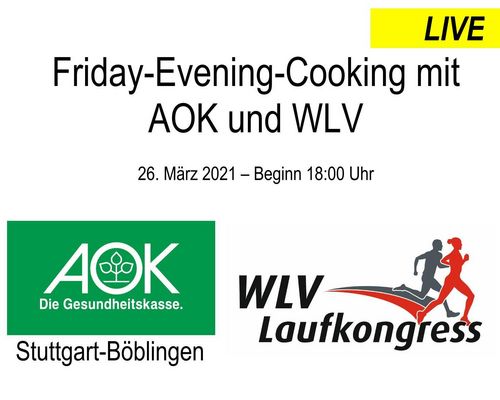 Friday-Evening-Cooking: Übertragung per Livestream